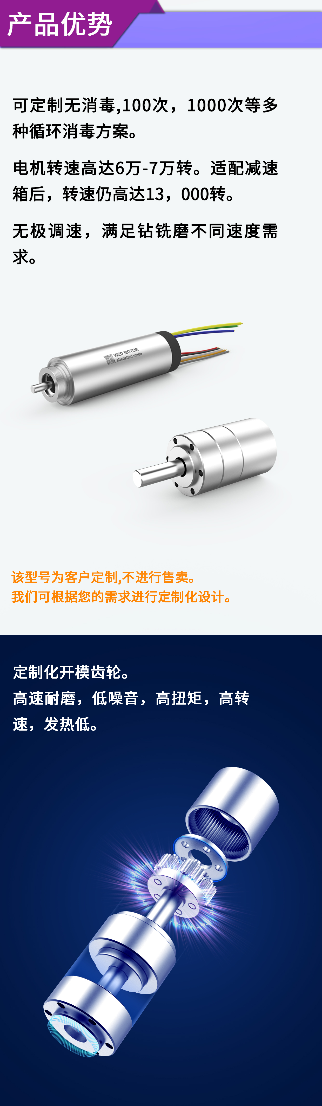 外科手術(shù)骨鉆骨鋸電機(jī)解決方案_醫(yī)療手術(shù)工具無(wú)刷電機(jī)定制-萬(wàn)至達(dá)電機(jī)