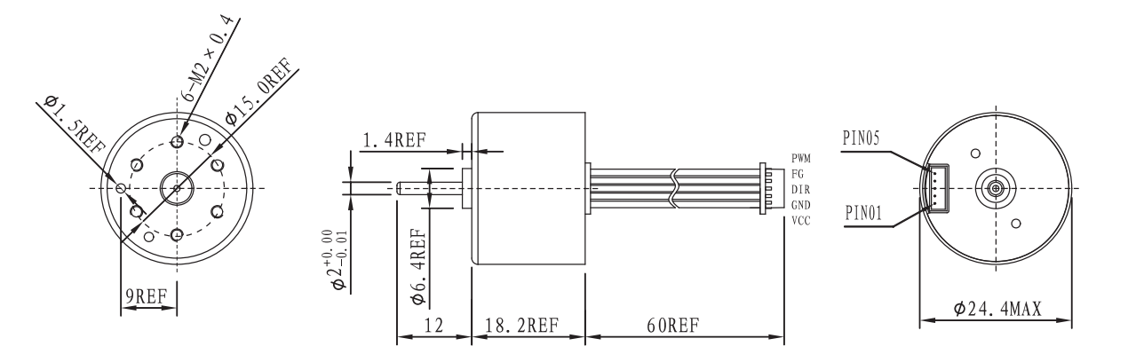 OT-EM2418無(wú)刷電機(jī)|卷發(fā)棒電機(jī)|美容儀電機(jī)-萬(wàn)至達(dá)電機(jī)