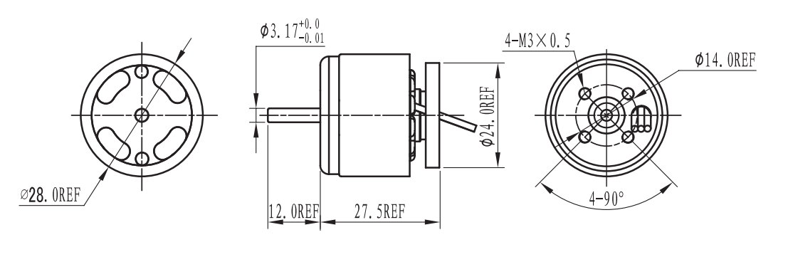 OT-EM2828無(wú)刷電機(jī)|直流無(wú)刷電機(jī)|微型電機(jī)|血壓計(jì)電機(jī)-萬(wàn)至達(dá)電機(jī)