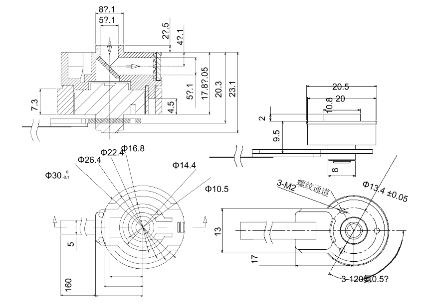 OT-IRIS30-001鏡頭電機(jī)_光學(xué)鏡頭電機(jī)_機(jī)械鏡頭馬達(dá)_相機(jī)馬達(dá)-萬至達(dá)電機(jī)