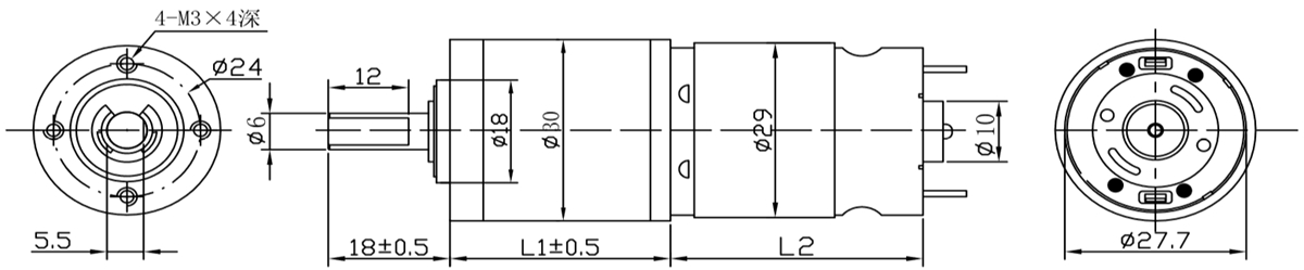 OT-28GP智能鎖減速電機(jī)|門鎖電動(dòng)馬達(dá)|減速電機(jī)|行星齒輪箱-萬(wàn)至達(dá)電機(jī)